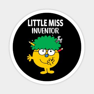 LITTLE MISS INVENTOR Magnet